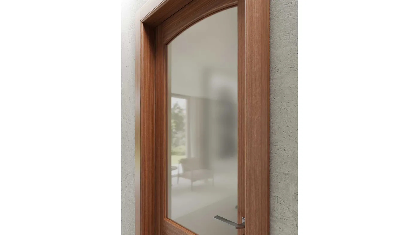 porte interne in legno con inserti in vetro bertolotto