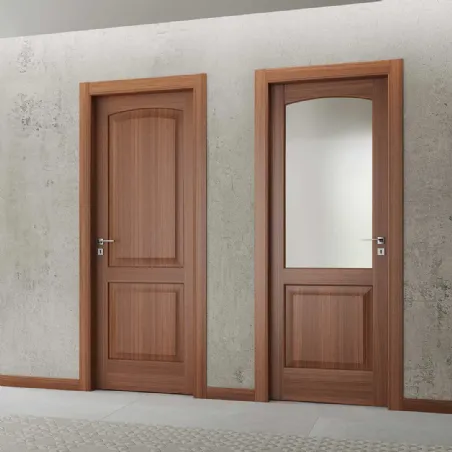 porte interne classiche in noce legno Bertolotto Porte