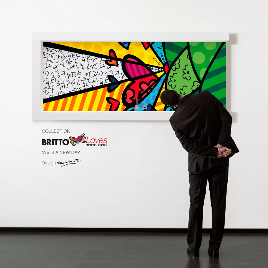 romero britto loves bertolotto porte