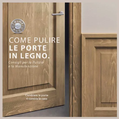 come pulire le porte interne in legno bertolotto