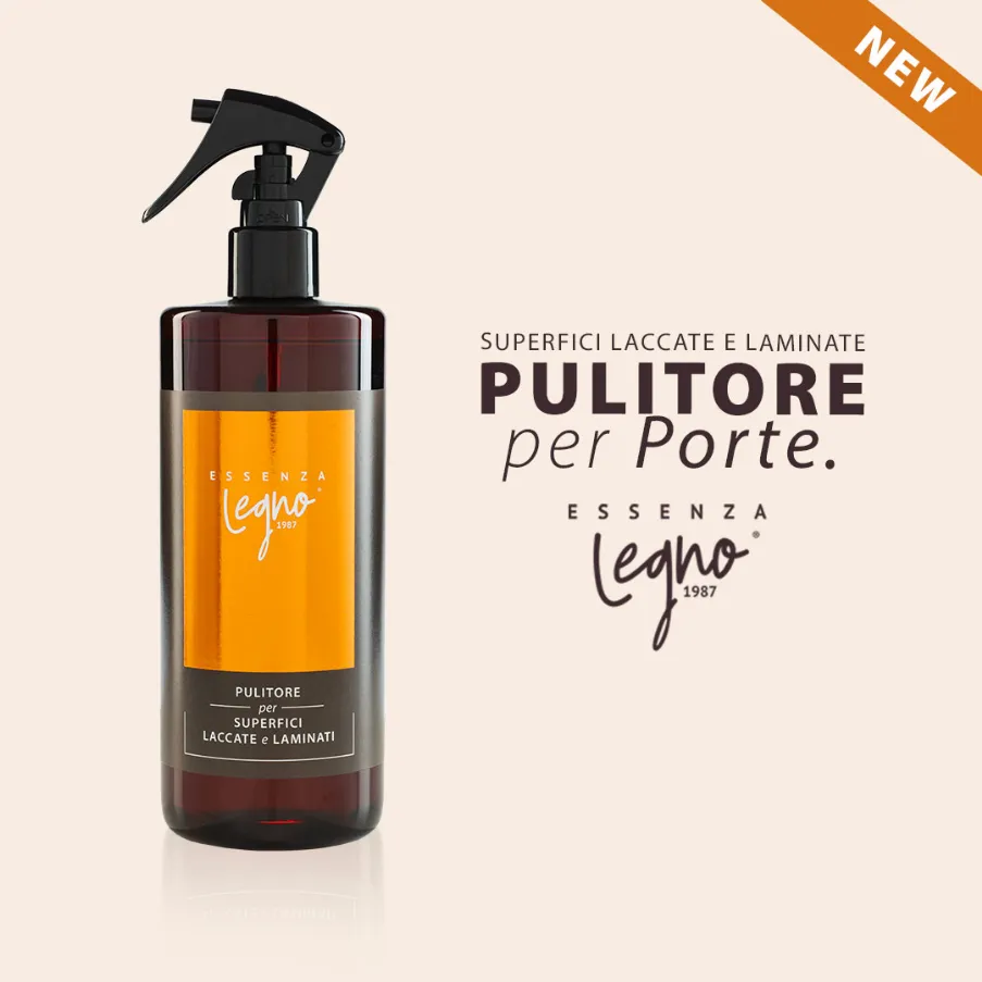 prodotti detergenti per pulire porte interne in laminato bertolotto essenzalegno 