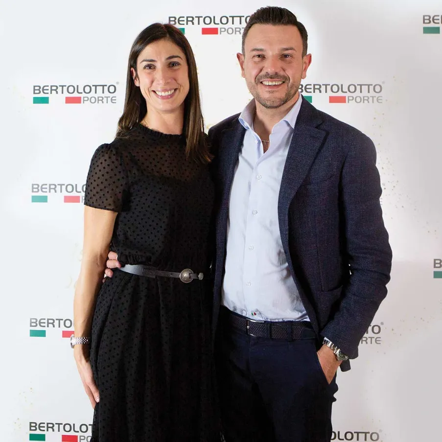 Claudio Bertolotto e chiara Gherardo Bertolotto porte e gardesa spa