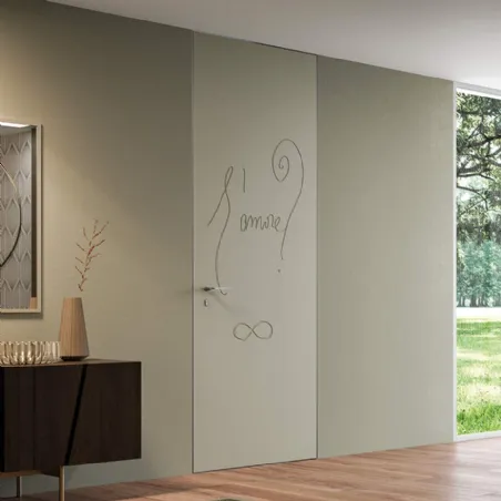 porte filo muro di design L'Amore? Door is Love Bertolotto 