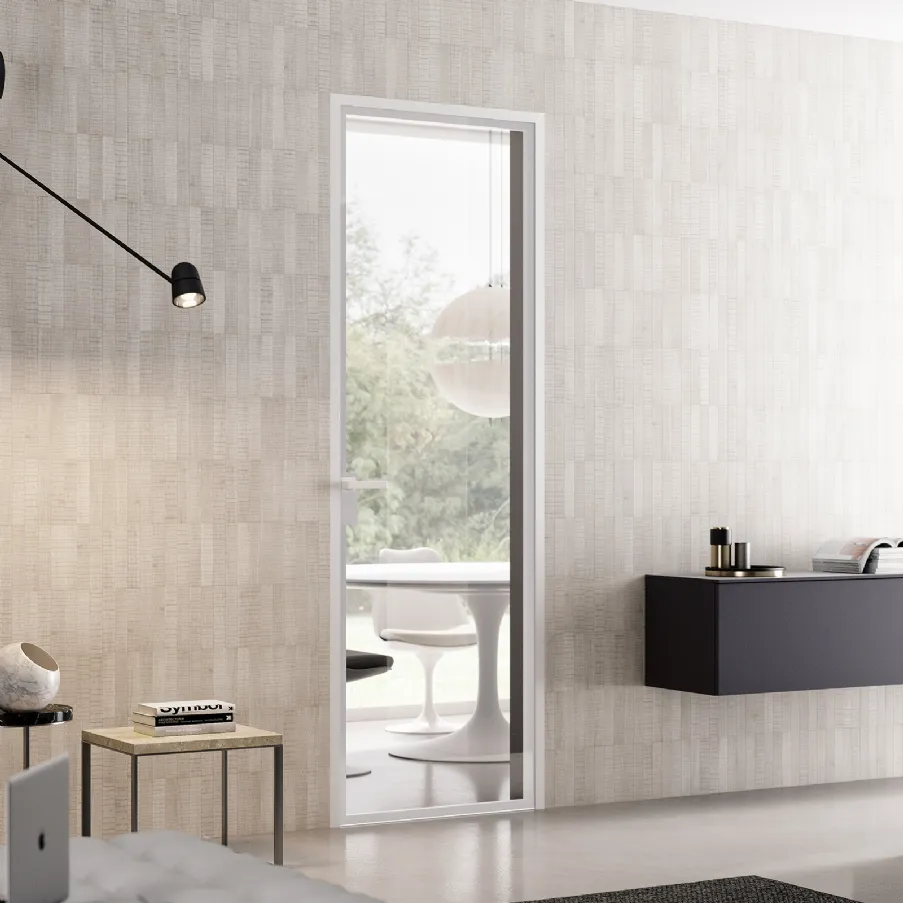 porte per interni in vetro di design 