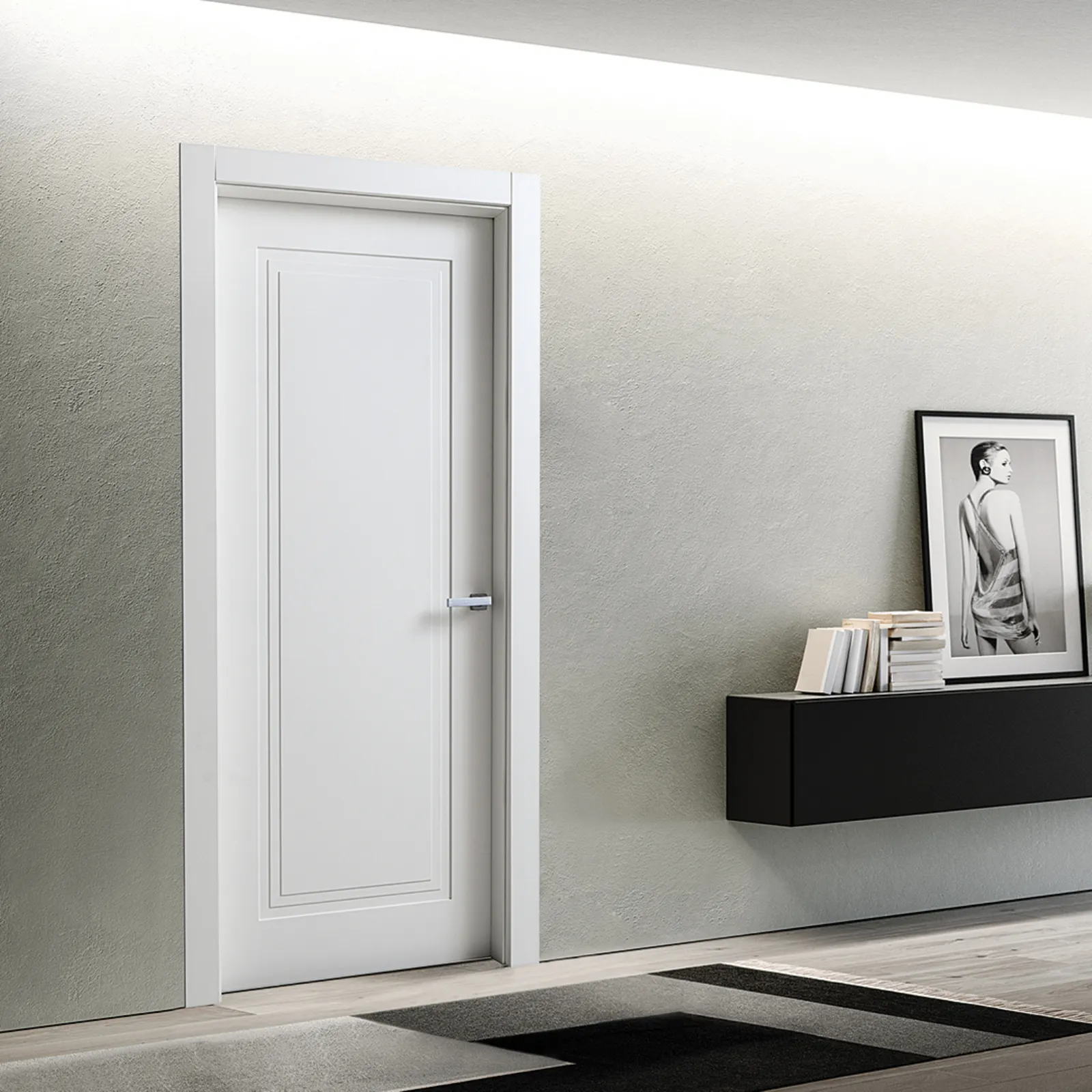 Porta per Interni LP1 Laccato Bianco