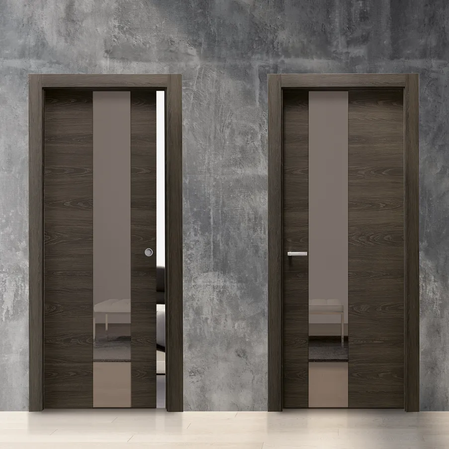 porte con inserti in vetro laminato vetro bertolotto porte