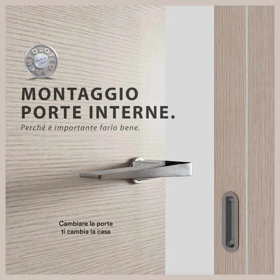 montaggio porte interne