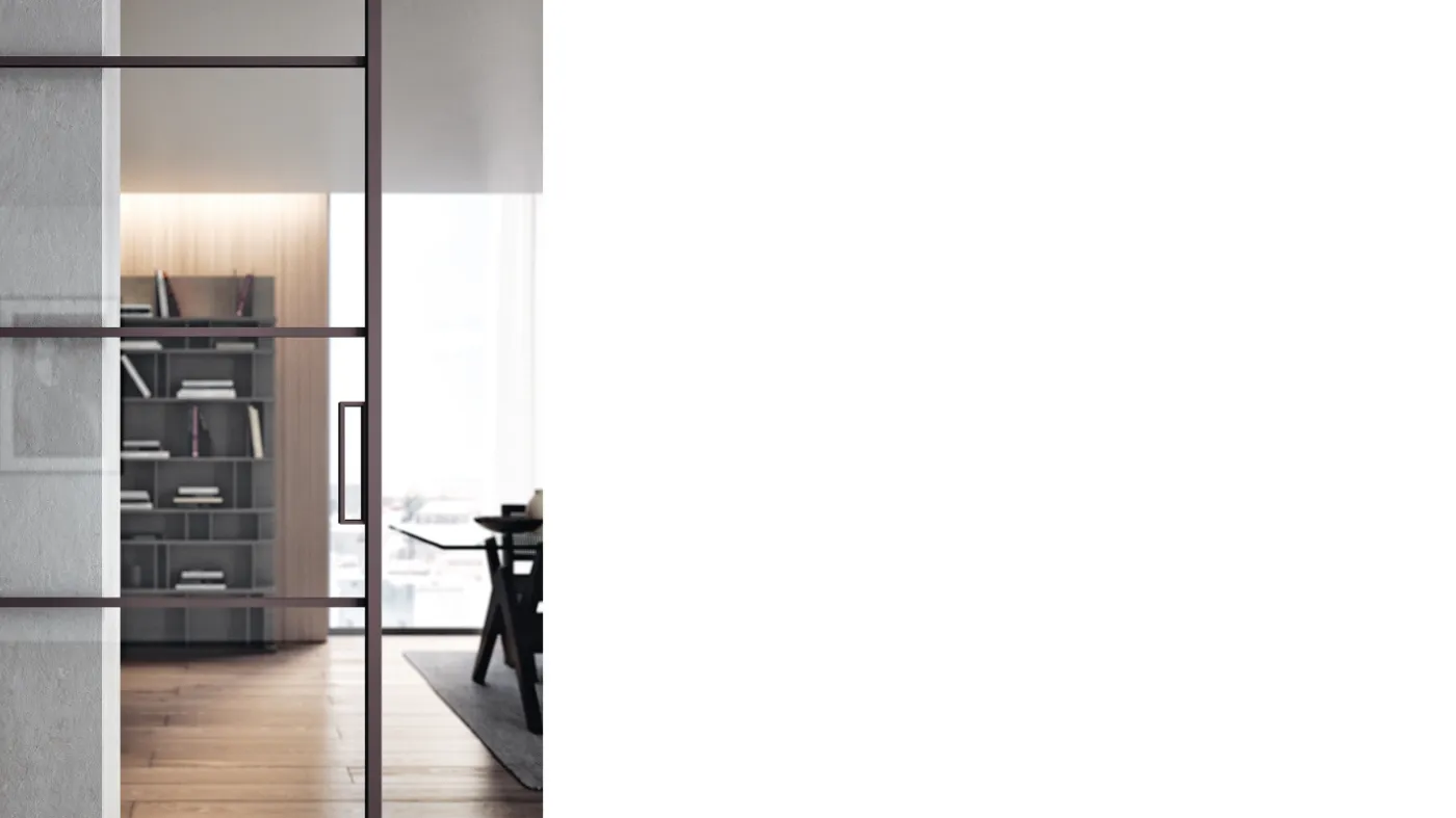 sistemi scorrevoli per interni di design bertolotto porte vetr e alluminio