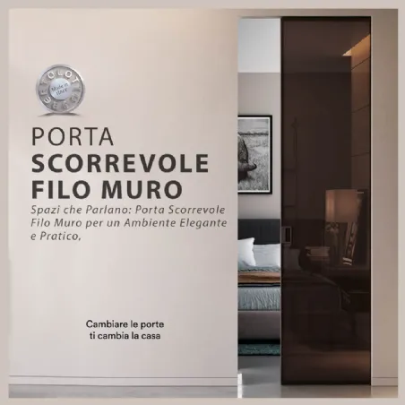 porte scorrevoli filo muro bertolotto 