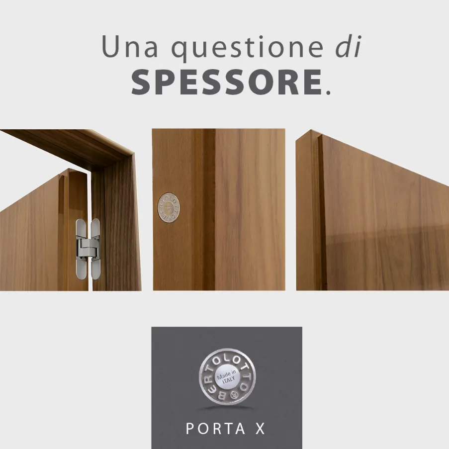 spessore porte interne bertolotto porte x anta 