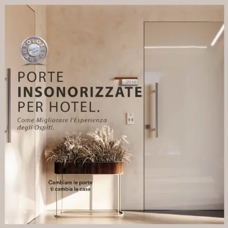 porte insonorizzate per hotel