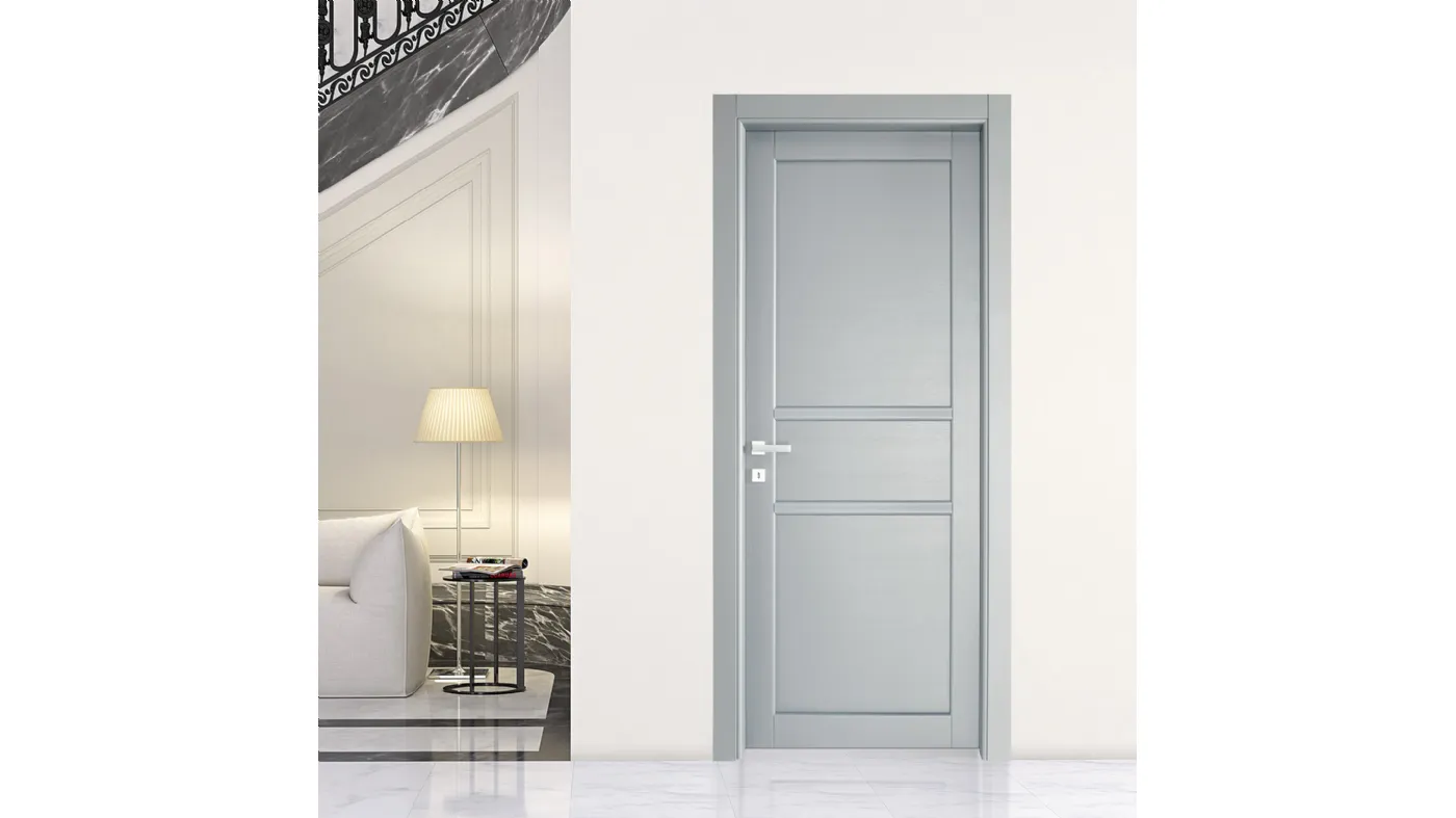 Porta battente in legno