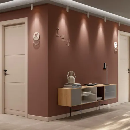 porte interne per hotel certificate tagliafuoco ei bertolotto